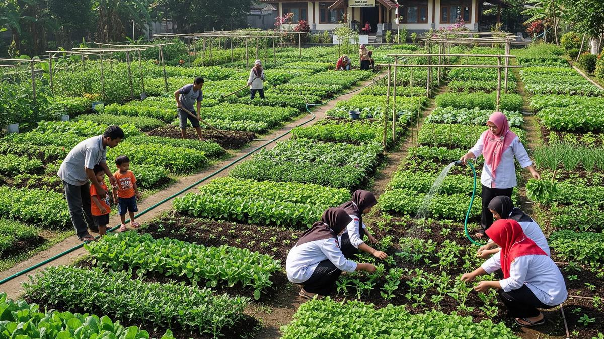 7 Ide Kebun Sayur di Balai Desa untuk Kebutuhan Warga, Solusi Pangan dan Peningkatan Gizi Masyarakat