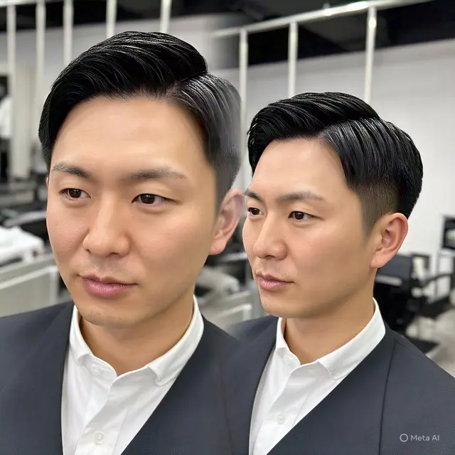 Model Rambut Belakang Pria Korea