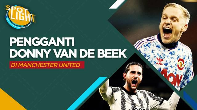 Berita video spotlight kali ini membahas tentang empat pemain yang bisa menggantikan Donny van de Beek di Manchester United.
