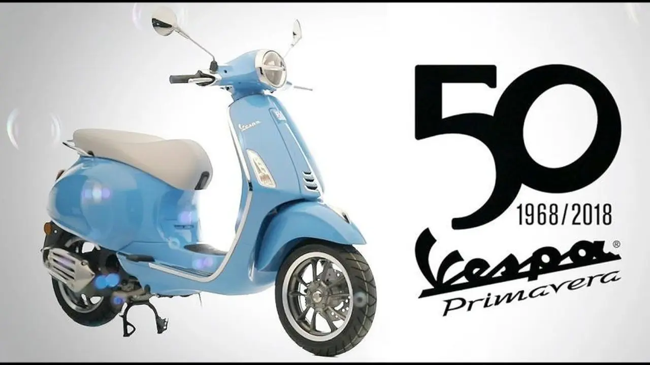 Vespa Primavera edisi 50 tahun