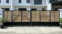 7 Model Pagar Besi Kombinasi Bambu Sintetis: Elegan, Kuat, dan Minim Perawatan