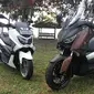 Yamaha XMax jauh lebih bongsor dibanding NMax (Septian/Liputan6.com)