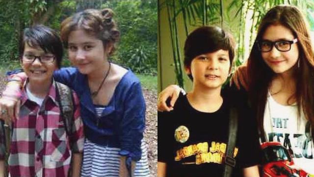 7 Potret Kedekatan Endy Arfian dan Prilly Latuconsina Sejak Kecil