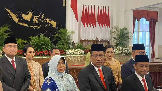 Politikus Partai Gerindra Supratman Andi Agtas dilantik menjadi Menteri Hukum dan HAM (Menkumham) menggantikan Yasonna Laoly.