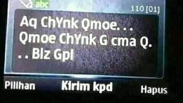 9 SMS Alay Nyatakan Cinta Ini Bikin Nostalgia, Bikin Senyum