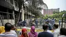 Perdana Menteri sementara Bangladesh, Muhammad Yunus menyatakan Selasa (22/7/2025) sebagai hari berkabung nasional. (MUNIR UZ ZAMAN/AFP)