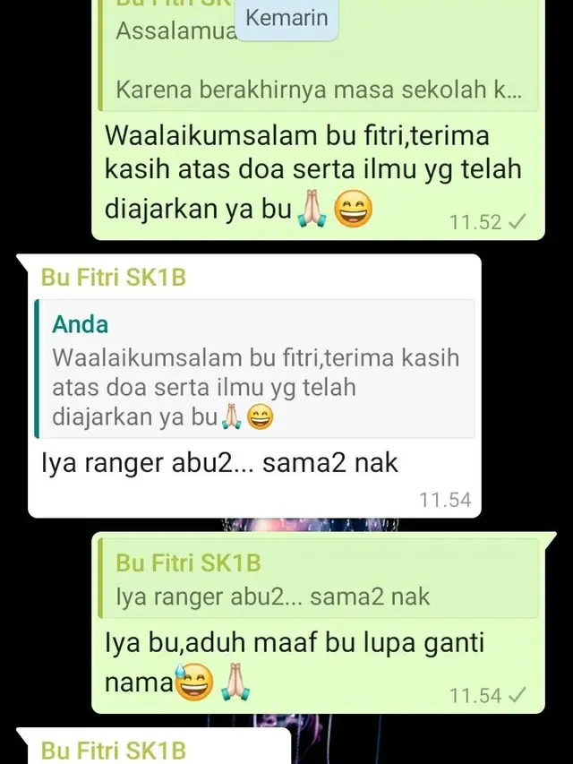 6 Chat Murid Bikin Guru Bingung Gegara Nama Asli dan di WA Beda Ini Bikin Ngakak