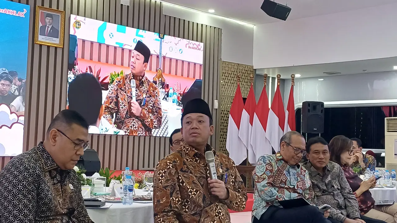 Menteri Agraria dan Tata Ruang/Kepala Badan Pertanahan Nasional (ATR/BPN) Nusron Wahid. (Foto: Liputan6.com/Maulandy R)