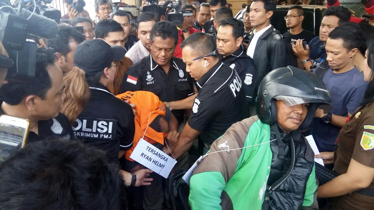 Rekonstruksi kasus dokter tembak istri