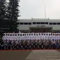Panglima TNI Jenderal Gatot Nurmantyo menerima anggota Paskibraka 2017