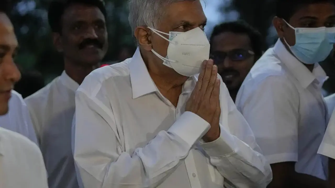 Presiden terpilih Sri Lanka Ranil Wickremesinghe. (AP)