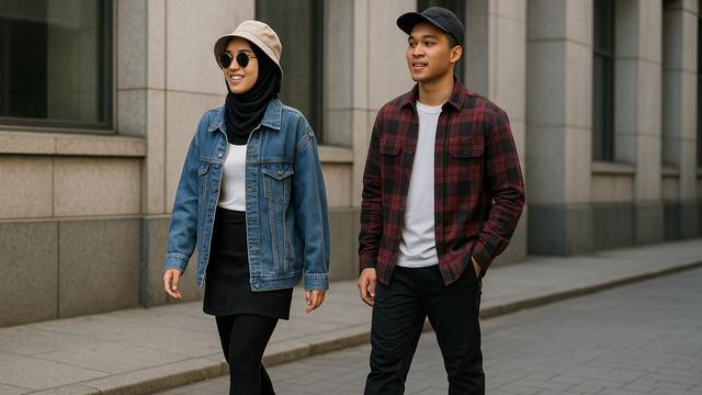 Outfit Jalan-jalan yang Simpel dan Nyaman Seharian (Foto: ChatGPT)