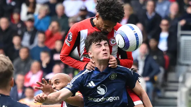 Foto: Takluk dari Brentford, MU Catatkan 6 Laga Beruntun Tanpa Kemenangan di Liga Inggris