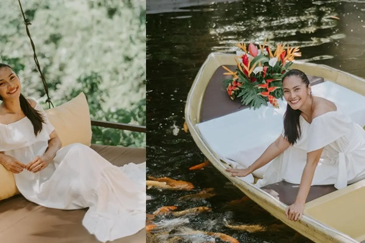 7 Potret Liburan Maudy Koesnaedi di Ubud, Tampil Menawan di Usia 46 Tahun