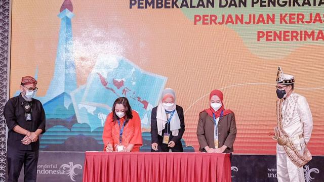 800 UMKM Ekonomi Kreatif Terima Bantuan Insentif Pemerintah dari Kemenparekraf