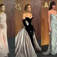 Deretan selebriti hadiri Governors Awards 2025 dengan gaun yang mencuri perhatian. Mulai dari Ariana Grande, Jennifer Lopez, hingga Dakota Johnson. Adakah artis favoritmu? [@theacademy]