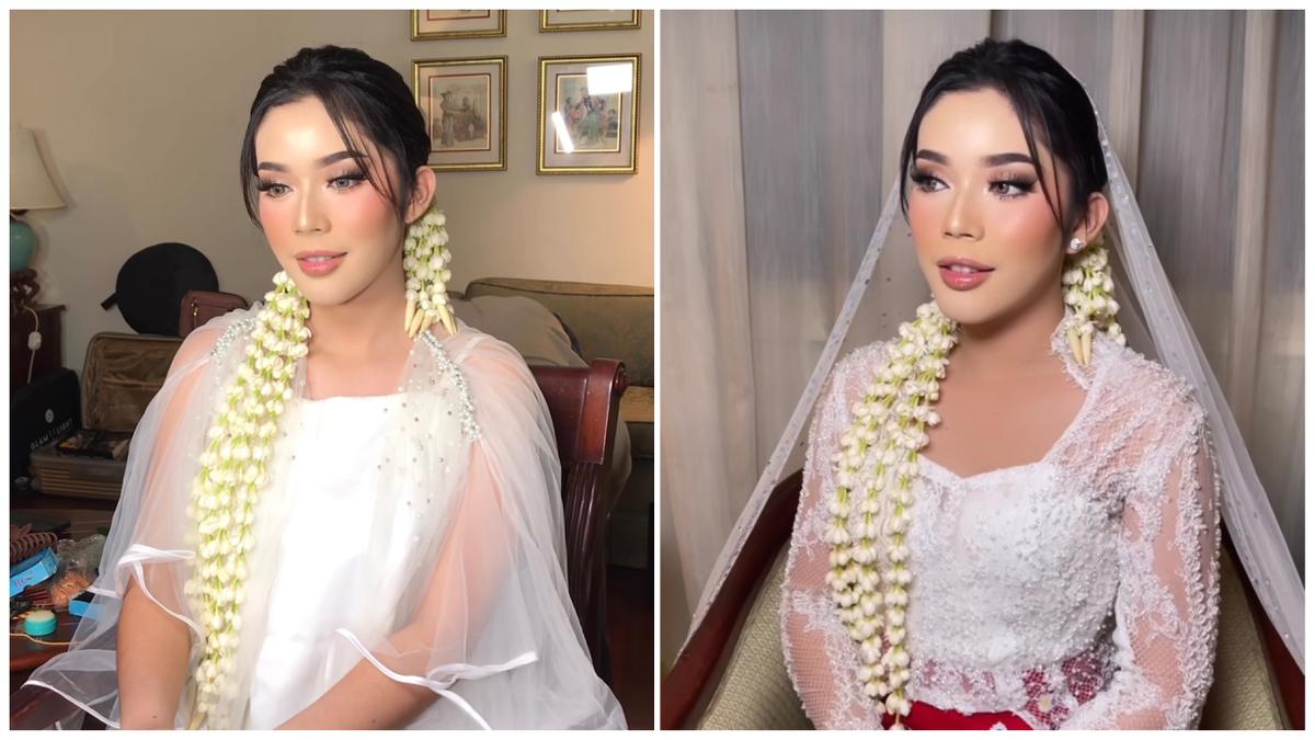6 Potret Fay Nabila Cantik Manglingi Saat Pakai Bridal Robe Sampai ...