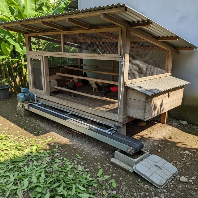 9 Desain Kandang Ayam Agar Kotoran Tidak Menumpuk, Bersih Bebas Bau