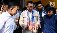 Ridwan Kamil-Suswono diusung oleh KIM Plus yang dimotori oleh Partai Gerindra. (Liputan6.com/Herman Zakharia)