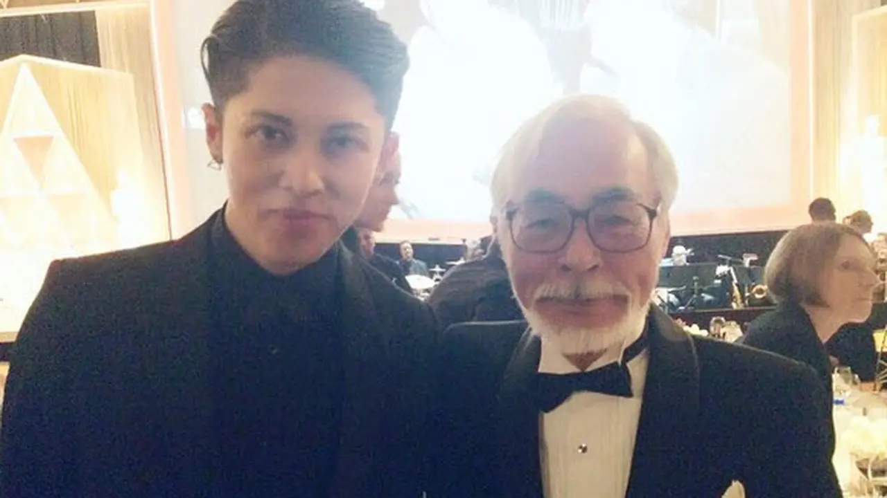 Miyavi Heboh Saat Temui Hayao Miyazaki