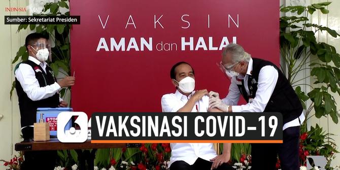 VIDEO: Vaksinasi Covid-19 Massal Mulai Digelar di Tanah Air, Bagaimana Reaksi Warga?