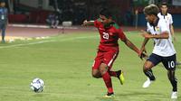 Timnas Indonesia U-19 menang 1-0 atas Laos, Minggu (1/7/2018) di Stadion Gelora Delta, Sidoarjo. (Bola.com/Aditya Wany)