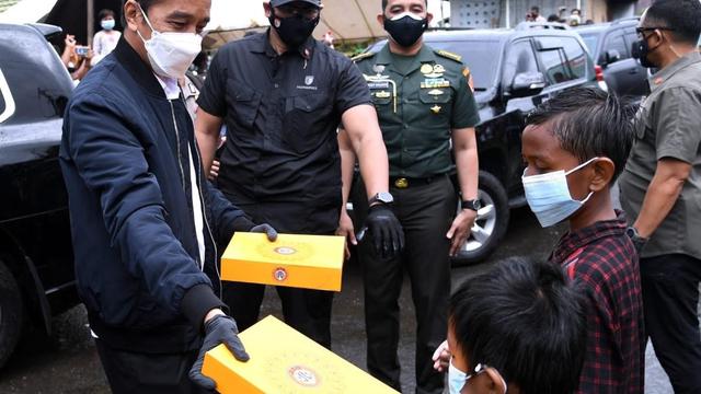 Presiden Jokowi di Kalimantan Selatan.