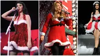15 Kostum Manggung di Hari Natal Terbaik ala Selebriti Hollywood