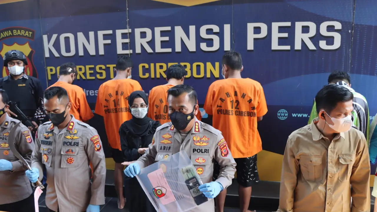 Polresta Cirebon Kembali Ringkus Anggota Geng Motor