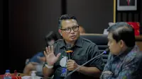 Dirut PT Surabaya Industrial Estate Rungkut  (SIER), Didik Prasetiyono mendukung program second home visa Kemenkumham. (Dian Kurniawan/Liputan6.com)