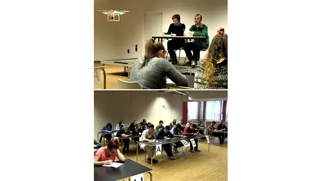 6 Cara Kreatif Guru Saat Awasi Ujian Ini Kocak, Ada yang Pakai Drone