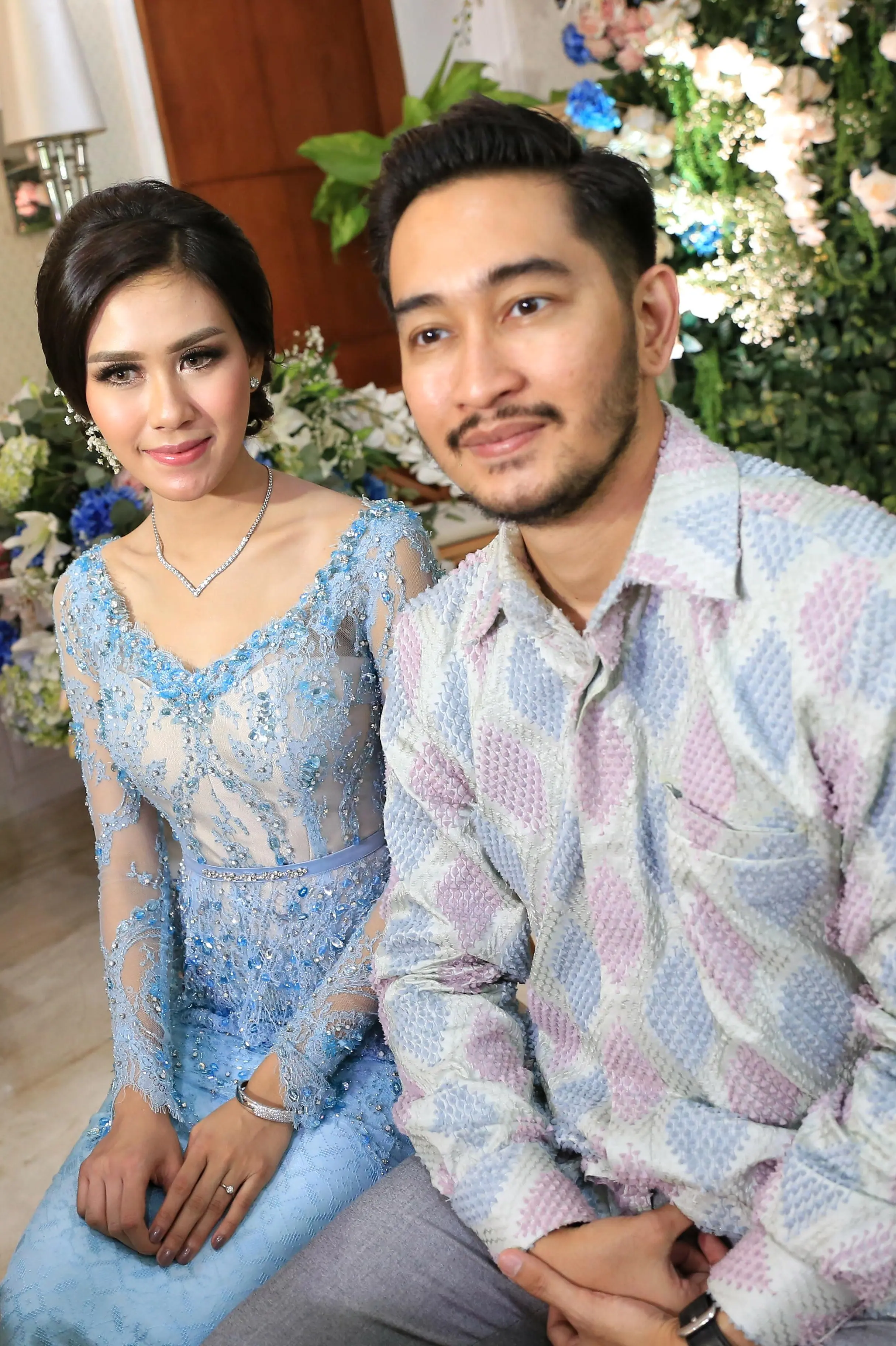 Jeje Govinda dan Syahnaz Sadiqah (Adrian Putra/Bintang.com)