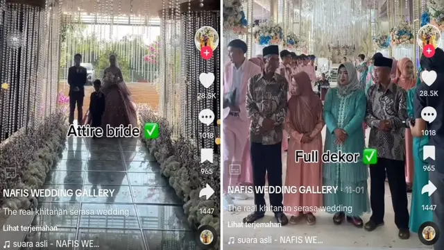 Viral Sunatan Anak yang Mewah seperti Resepsi Pernikahan