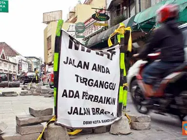 Perbaikan Jalan Braga, Bandung