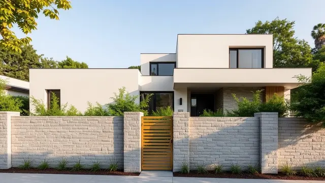 Model Pagar Rumah Minimalis Batu Alam