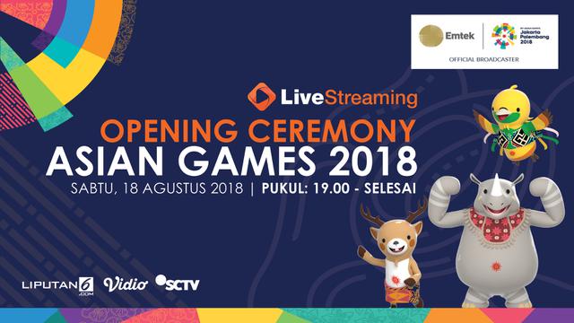 Opening Ceremony Asian Games 2018