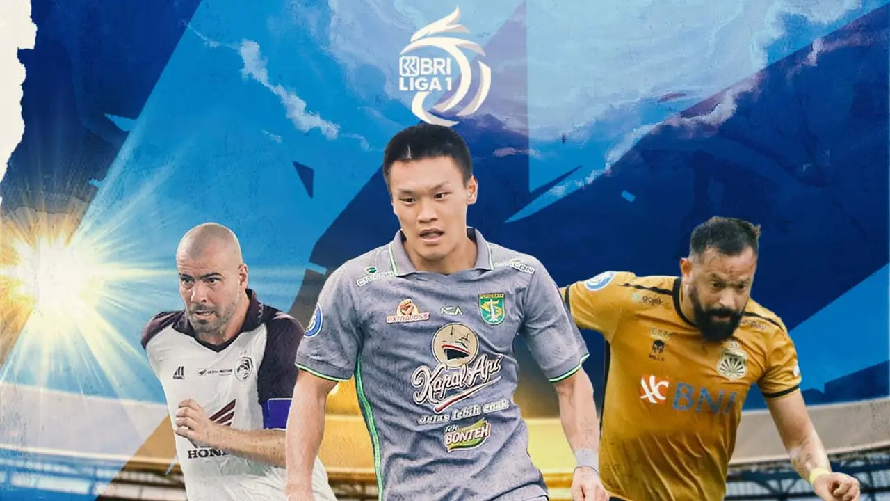 BRI Liga 1 -  Wiljan Pluim, Sho Yamamoto, Mathias Mier