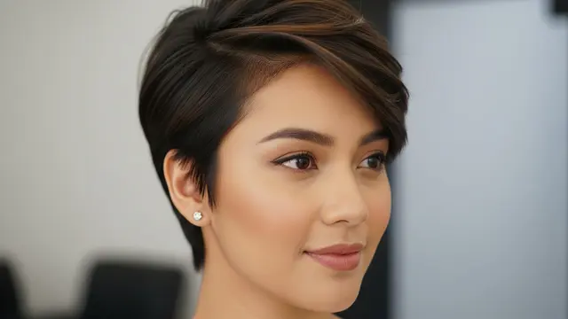 Model Rambut Pendek Wanita Sesuai Bentuk Wajah Oval