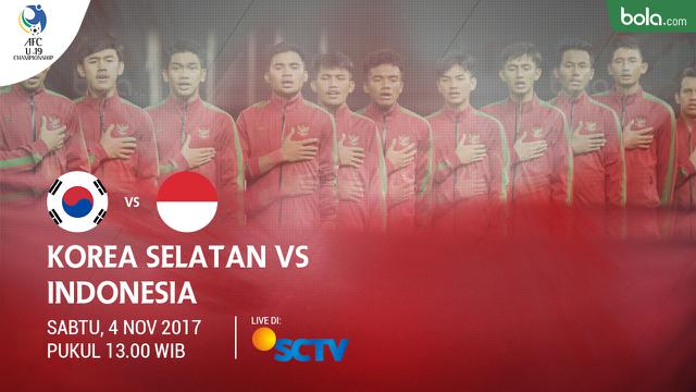 Timnas Korea Selatan U-19 vs Timnas Indonesia U-19