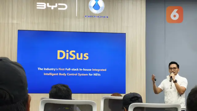Tech Auto Talks bersama DENZA di Media Room BYD (Liputan6.com/Muhamad Ridwan)