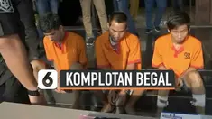 Komplotan begal bersenjata api yang kerap beraksi di Palembang ditangkap petugas. Polisi terpaksa menembak salah satu tersangka karena melakukan perlawanan saat ditangkap.