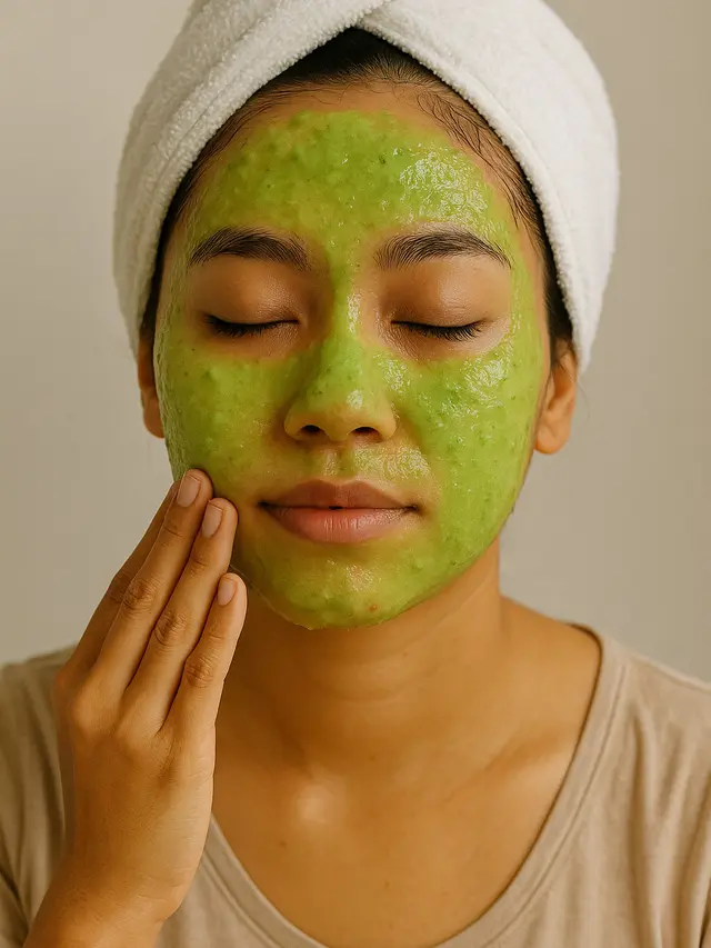 Masker Detoks Anti Jerawat dari Bahan Sisa Dapur (Foto: ChatGPT)