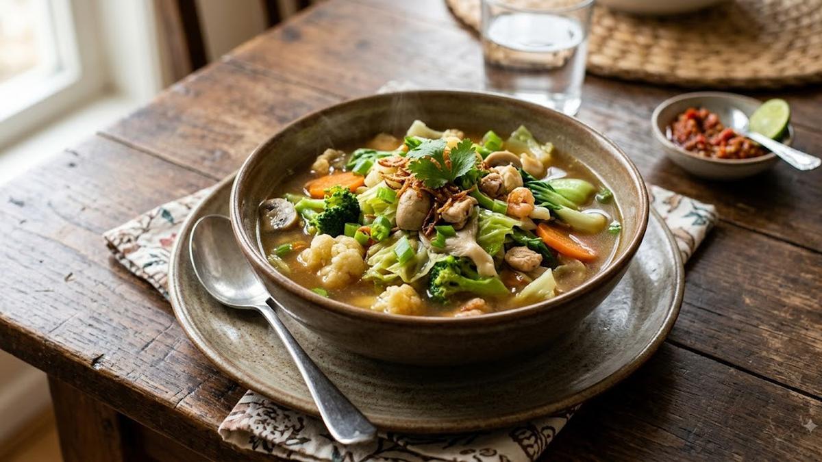 Resep Capcay Kuah Tanpa Banyak Bahan, Cocok untuk Sajian Rumahan