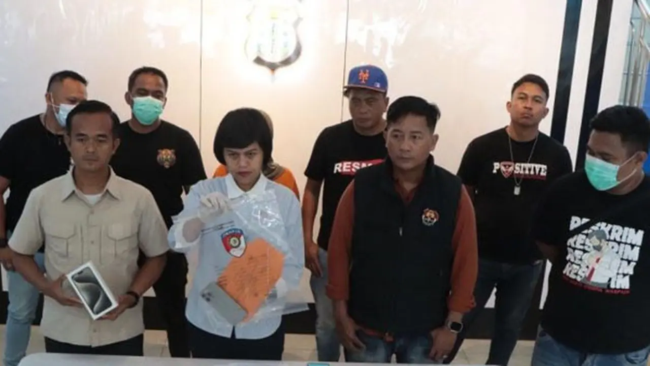 Satreskrim Polresta Manado berhasil mengamankan seorang pelaku perempuan berinisial HT.