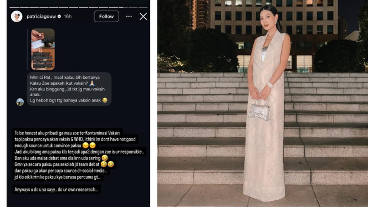 Patricia Gouw Heboh Dituding Antivaksin, Suaminya Justru Dipuji Warganet