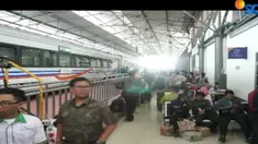 Tiket kereta api jurusan Jakarta menuju Semarang saat ini sudah habis terjual.