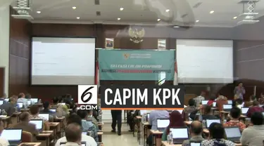 Panitia seleksi (Pansel) Calon pimpinan (Capim) KPK menggelar uji kompetensi. 192 peserta ikut dalam seleksi ini. Pansel KPK menyatakan 4 peserta gugur 1 diantaranya Wakapolda Jabar mengundurkan diri.