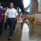 Gubernur DKI Jakarta Anies Baswedan meninjau Tol Becakayu (Liputan6.com/Nanda Perdana)