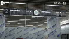 Stasiun MRT Dukuh Atas hampir rampung dikerjakan. Stasiun bawah tanah ini ditargetkan akan mulai beroperasi tahun depan.