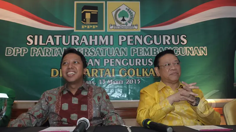 Agung Laksono Temui Rommahurmuziy